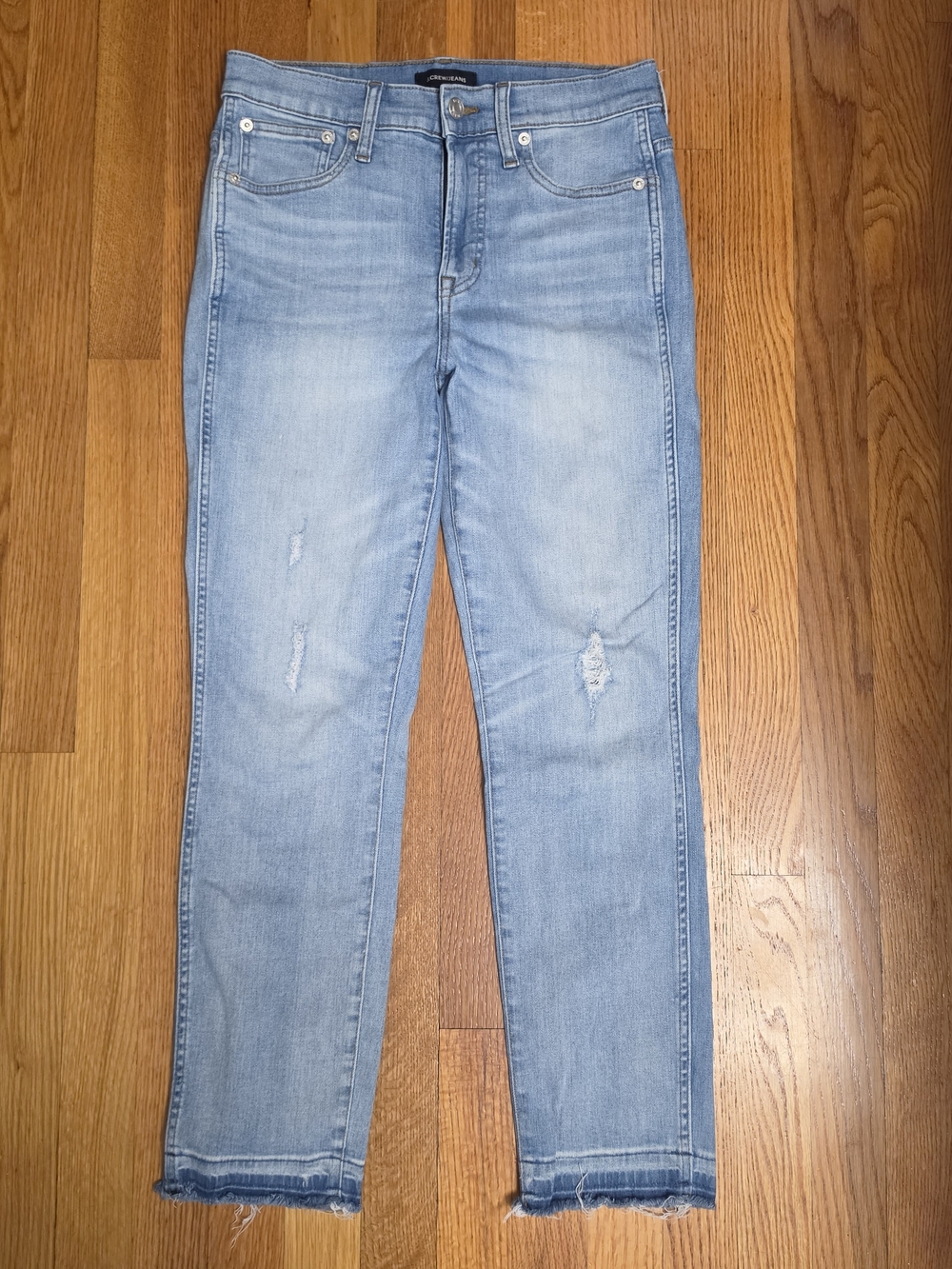 J. Crew Light Wash Women’s Jeans In Size 26